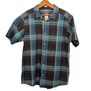 Patagonia M's Go To Shirt Plaid Short Sleeve Button Up - Size Large